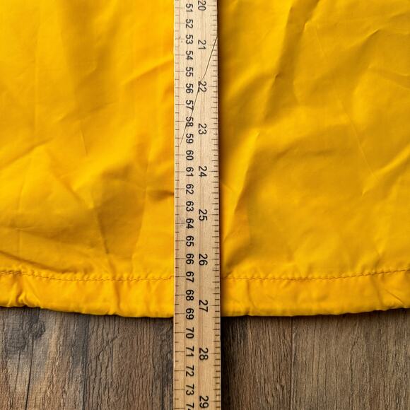 Vintage 70s Russell Georgia Tech Windbreaker Men's Size Large Yellow 4775‎ - Picture 9 of 14